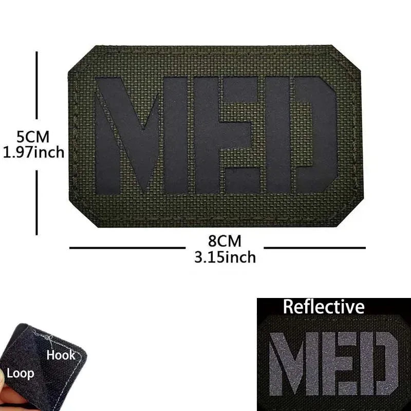 Paramedic Military Patch - Durable Hook & Loop Tactical Accessory