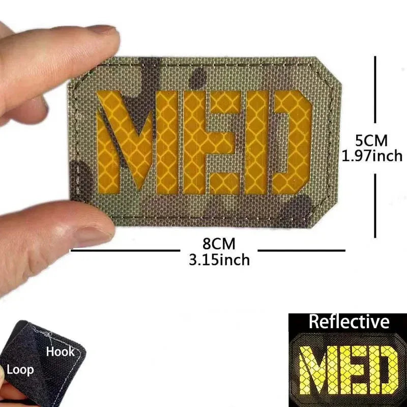 Paramedic Military Patch - Durable Hook & Loop Tactical Accessory
