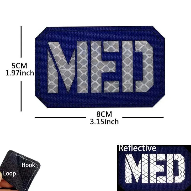 Paramedic Military Patch - Durable Hook & Loop Tactical Accessory