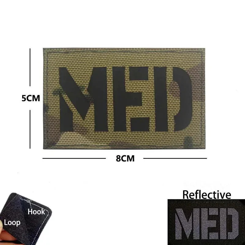 Paramedic Military Patch - Durable Hook & Loop Tactical Accessory