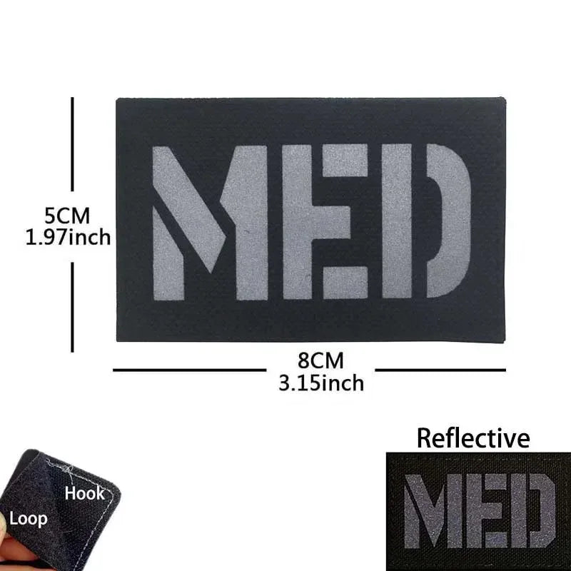 Paramedic Military Patch - Durable Hook & Loop Tactical Accessory