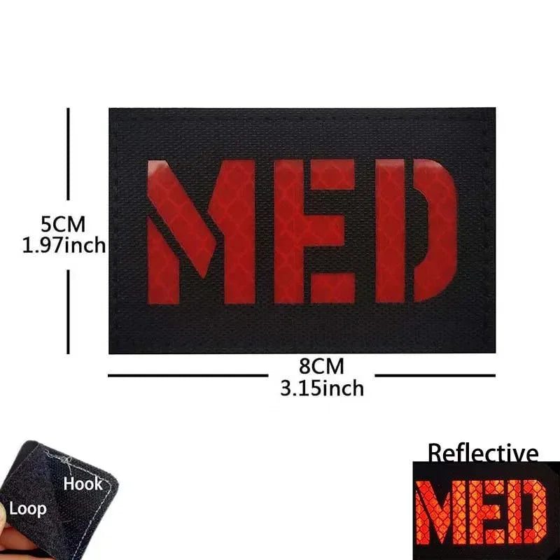Paramedic Military Patch - Durable Hook & Loop Tactical Accessory