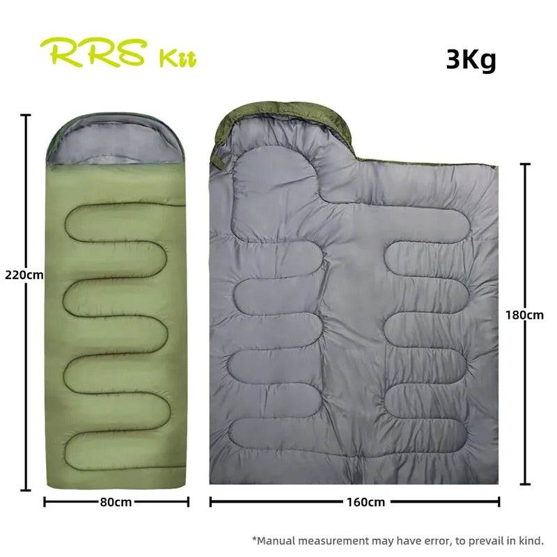 3KG Thickened And Widened Winter Sleeping Bag -15 ℃ - Military-Outdoors.com