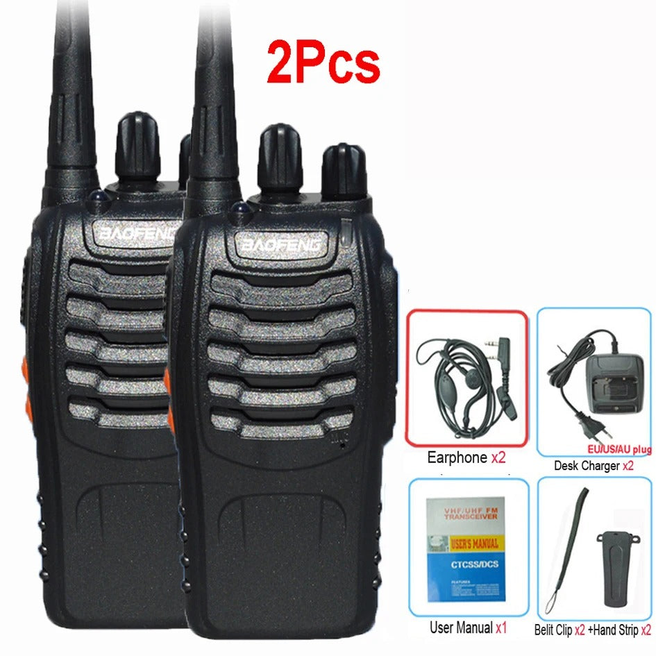 Headphone BAOFENG BF-888S UHF 400-480MHz Two Way Radio Military-Outdoors.com