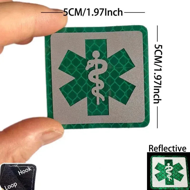 Paramedic Military Patch - Durable Hook & Loop Tactical Accessory
