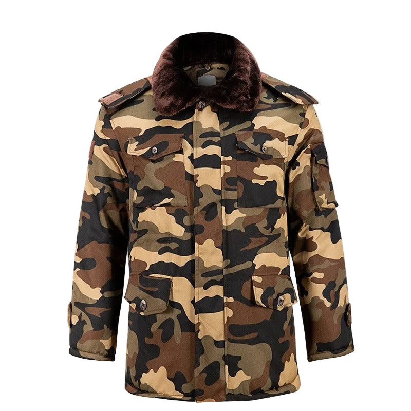 Military-Style Winter Cotton Coat for Outdoor Adventures Military-Outdoors.com