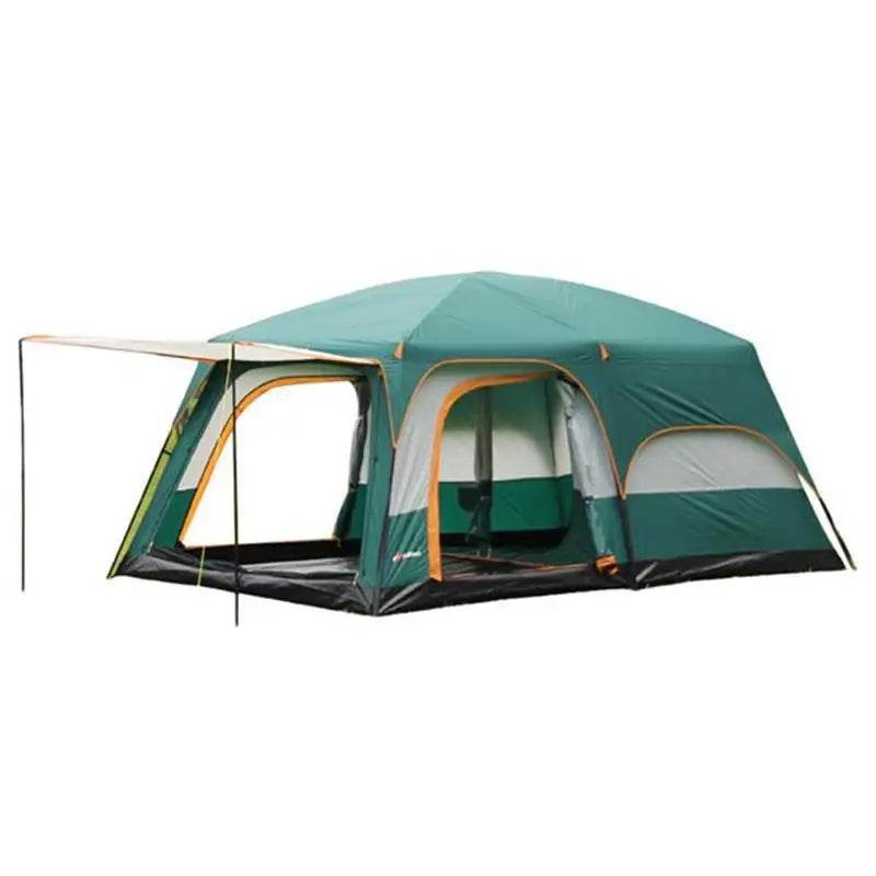 Family Camping Tent 2 Rooms 1-8 Persons - Military-Outdoors.com