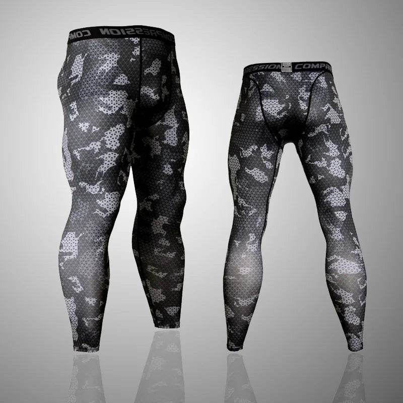 Tight Under Skin Camo Grey Underwear Pants - Military-Outdoors.com