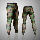 Tight Camo Winter Thermal Underwear Pants