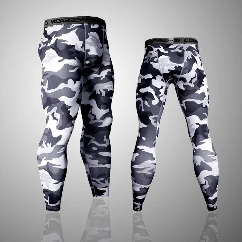 Tight Under Skin Camo Black Underwear Pants - Military-Outdoors.com