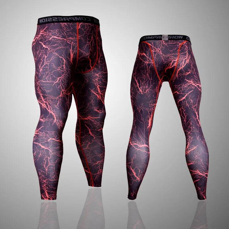 Tight Under Skin Camo Red Underwear Pants - Military-Outdoors.com