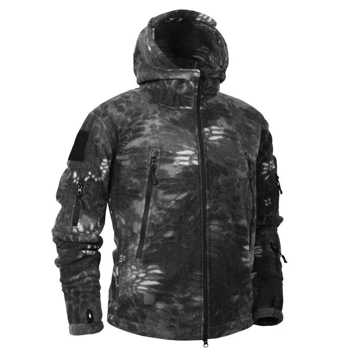 Military Fleece Warm Camouflage Mens Hoodie - Military-Outdoors.com