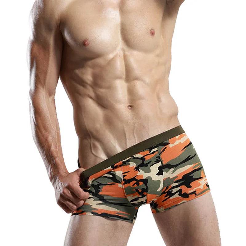 4Pcs Mens Boxers Camouflage Military Panties - Military-Outdoors.com