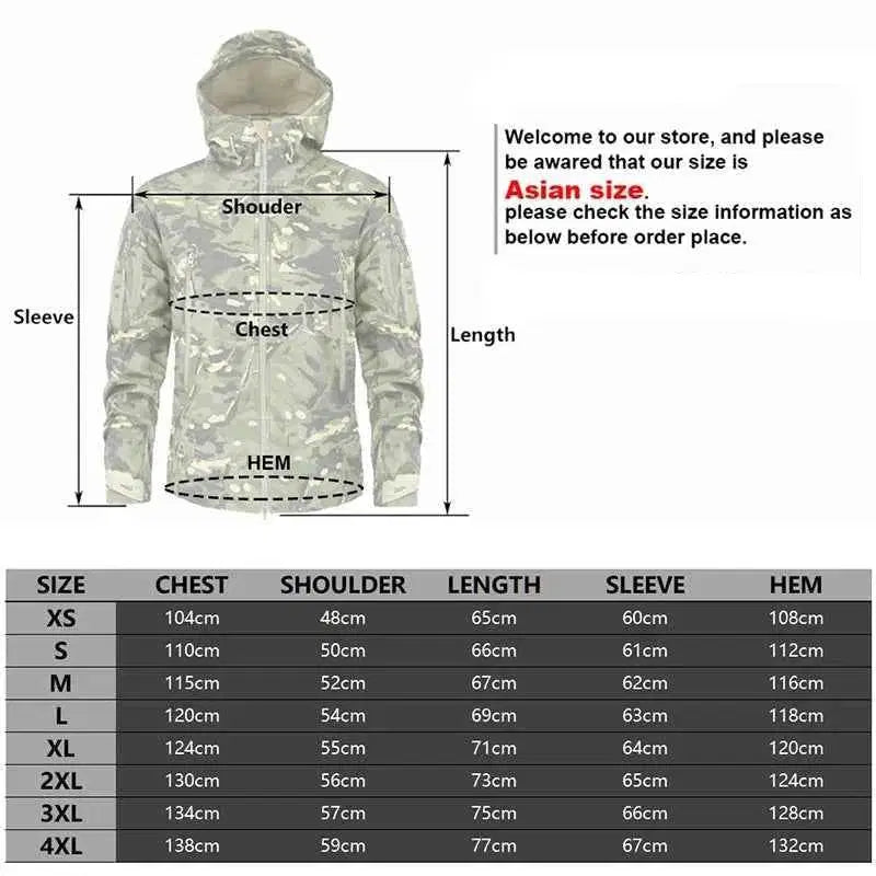 Military-Outdoors Camouflage Tactical Jacket for Adventure - Military-Outdoors.com