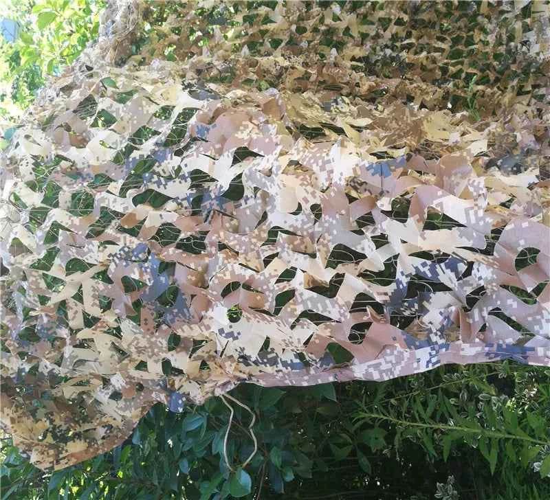 2 Layers Desert Camouflage Net for Tactical Use - Military-Outdoors.com
