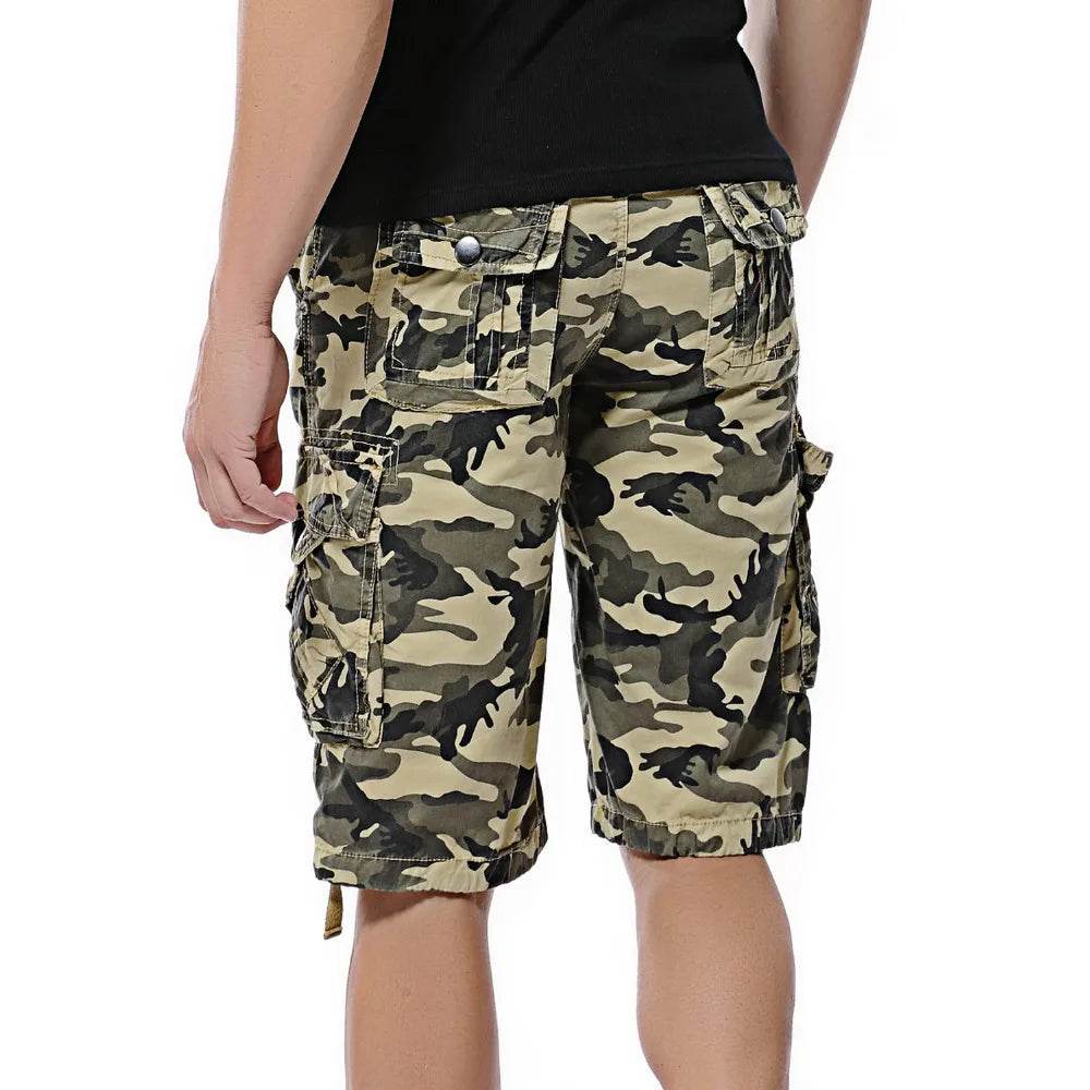 Outdoor Military Shorts - Camo Cargo Design - Military-Outdoors.com