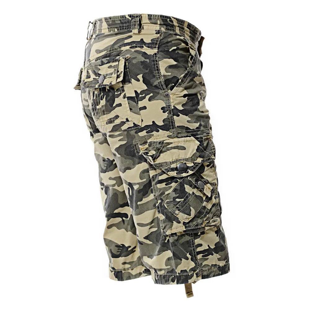 Outdoor Military Shorts - Camo Cargo Design - Military-Outdoors.com