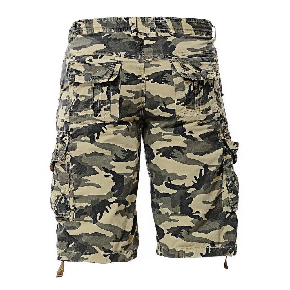 Outdoor Military Shorts - Camo Cargo Design - Military-Outdoors.com