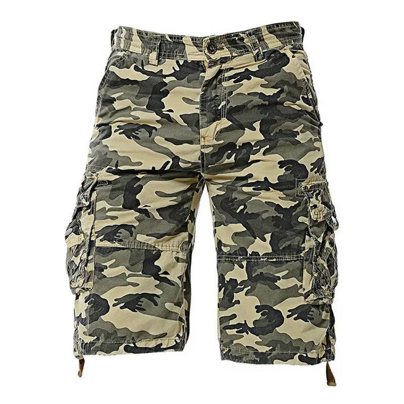Outdoor Military Shorts - Camo Cargo Design - Military-Outdoors.com