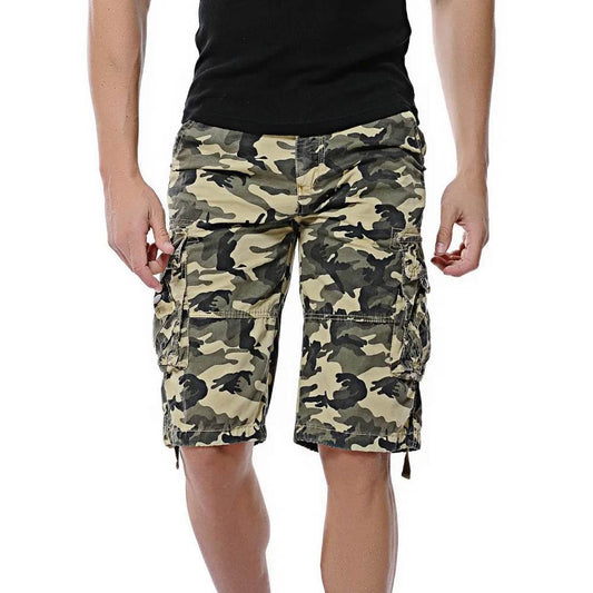 Outdoor Military Shorts - Camo Cargo Design - Military-Outdoors.com