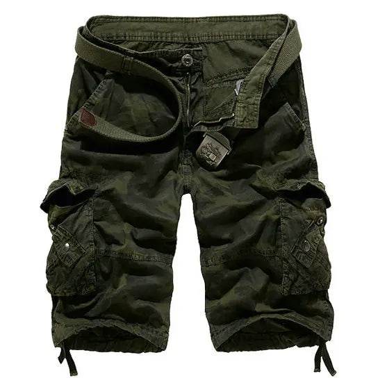 Outdoor Military Shorts - Camo Cargo Design - Military-Outdoors.com