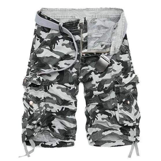 Outdoor Military Shorts - Camo Cargo Design - Military-Outdoors.com