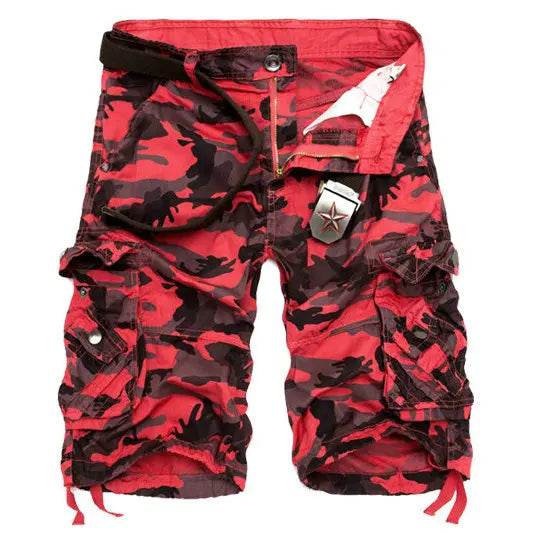 Outdoor Military Shorts - Camo Cargo Design - Military-Outdoors.com