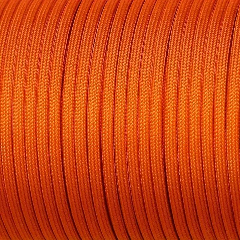 Durable orange rope suitable for various uses, perfect as outdoor tent cord for camping and outdoor activities