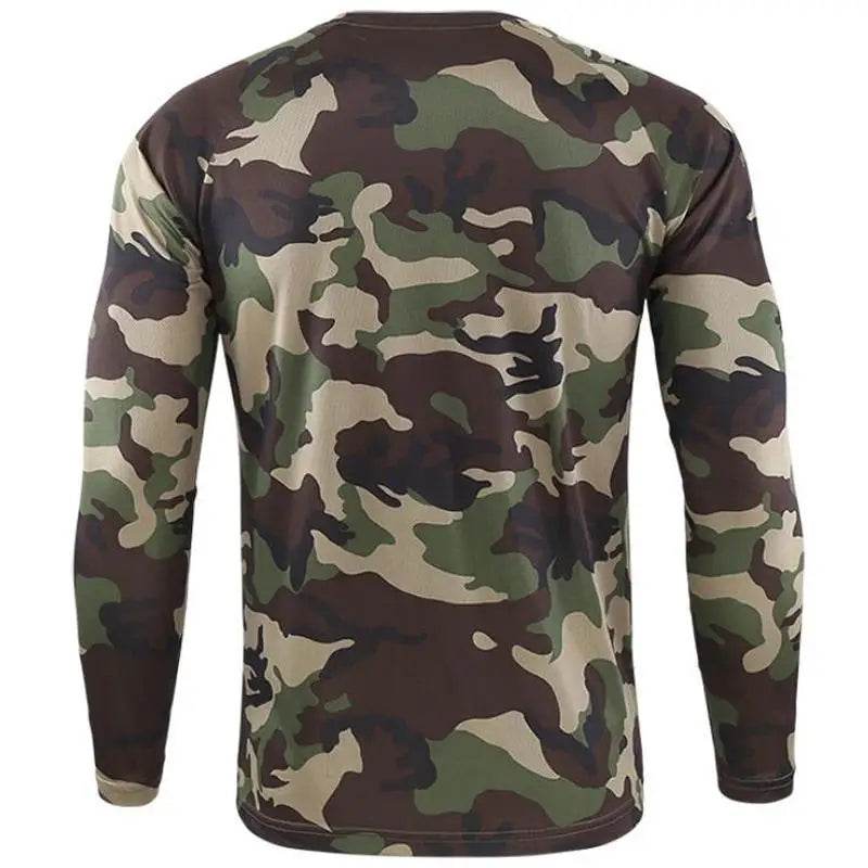 Quick Dry Tactical Long Sleeve T-shirt - Military-Outdoors.com