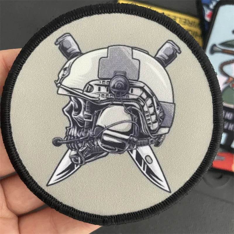 Tactical Helmet Morale Badge - Military-Outdoors.com Quality - Military-Outdoors.com