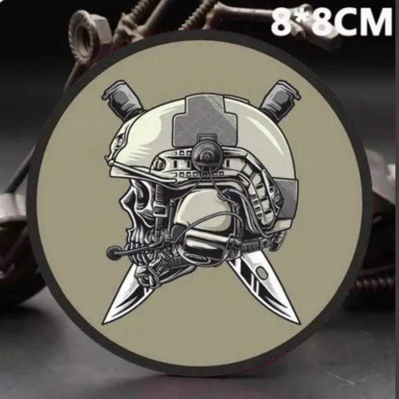 Tactical Helmet Morale Badge - Military-Outdoors.com Quality - Military-Outdoors.com