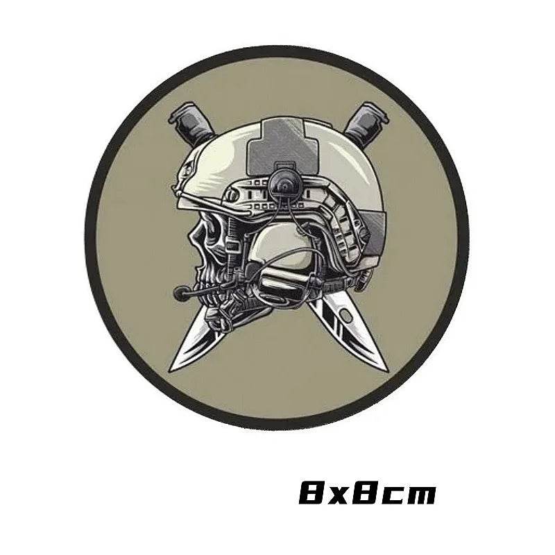 Tactical Helmet Morale Badge - Military-Outdoors.com Quality - Military-Outdoors.com