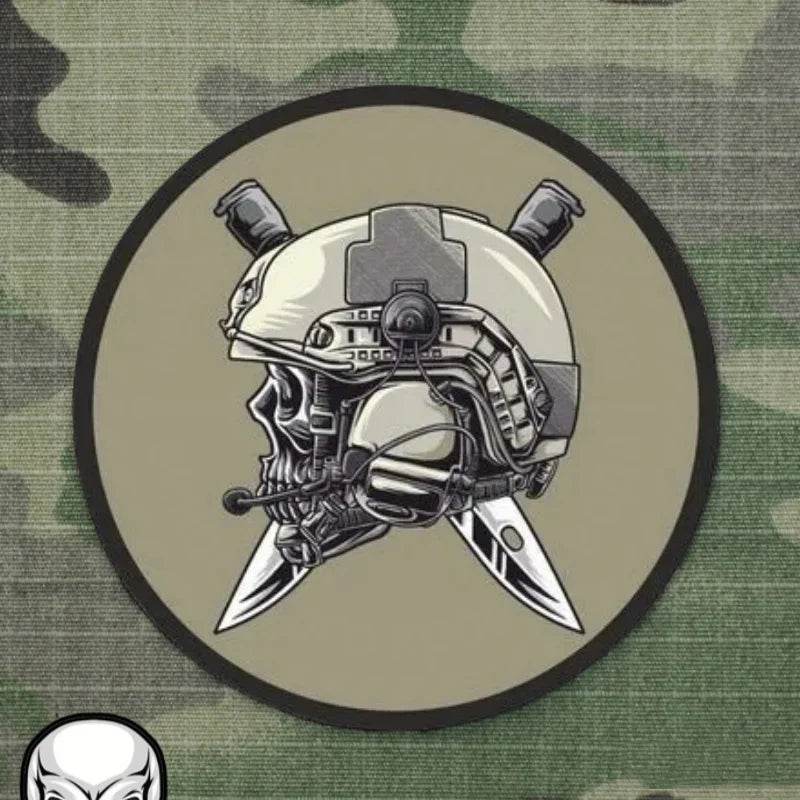 Tactical Helmet Morale Badge - Military-Outdoors.com Quality - Military-Outdoors.com