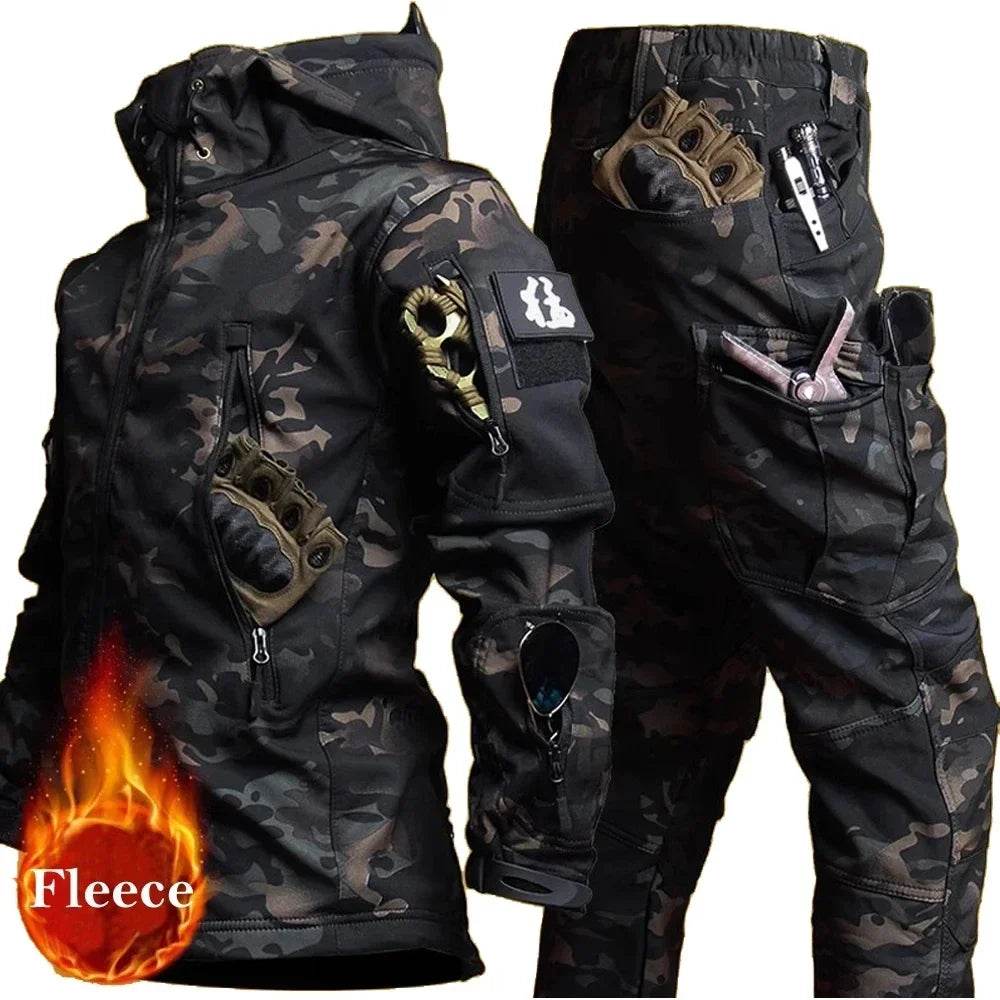Tactical Winter Windproof Waterproof Suit - Military-Outdoors.com