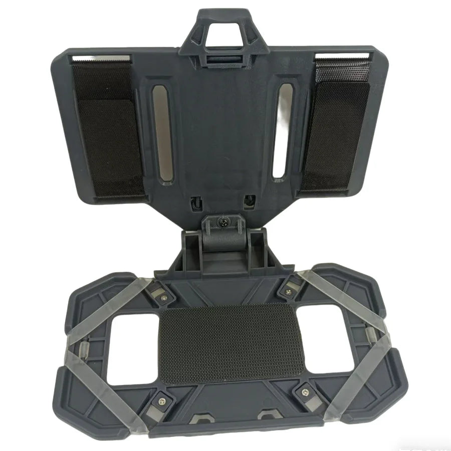 Military-Outdoors Vest Phone Holder with Durable Design for Hands-Free Use