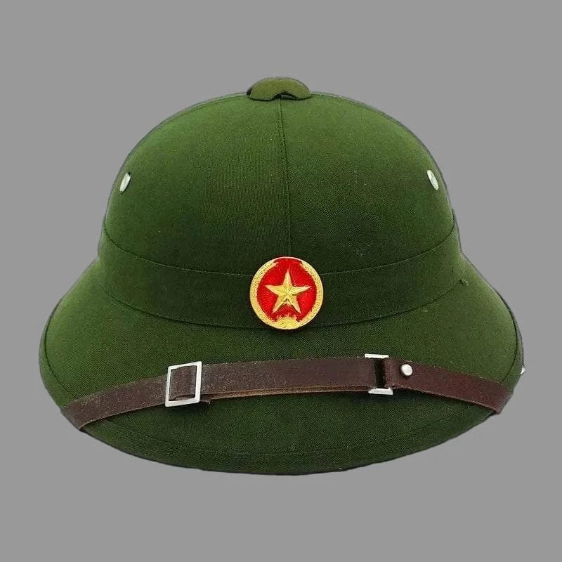 Vietnam Army tactical helmet in green for military collectors