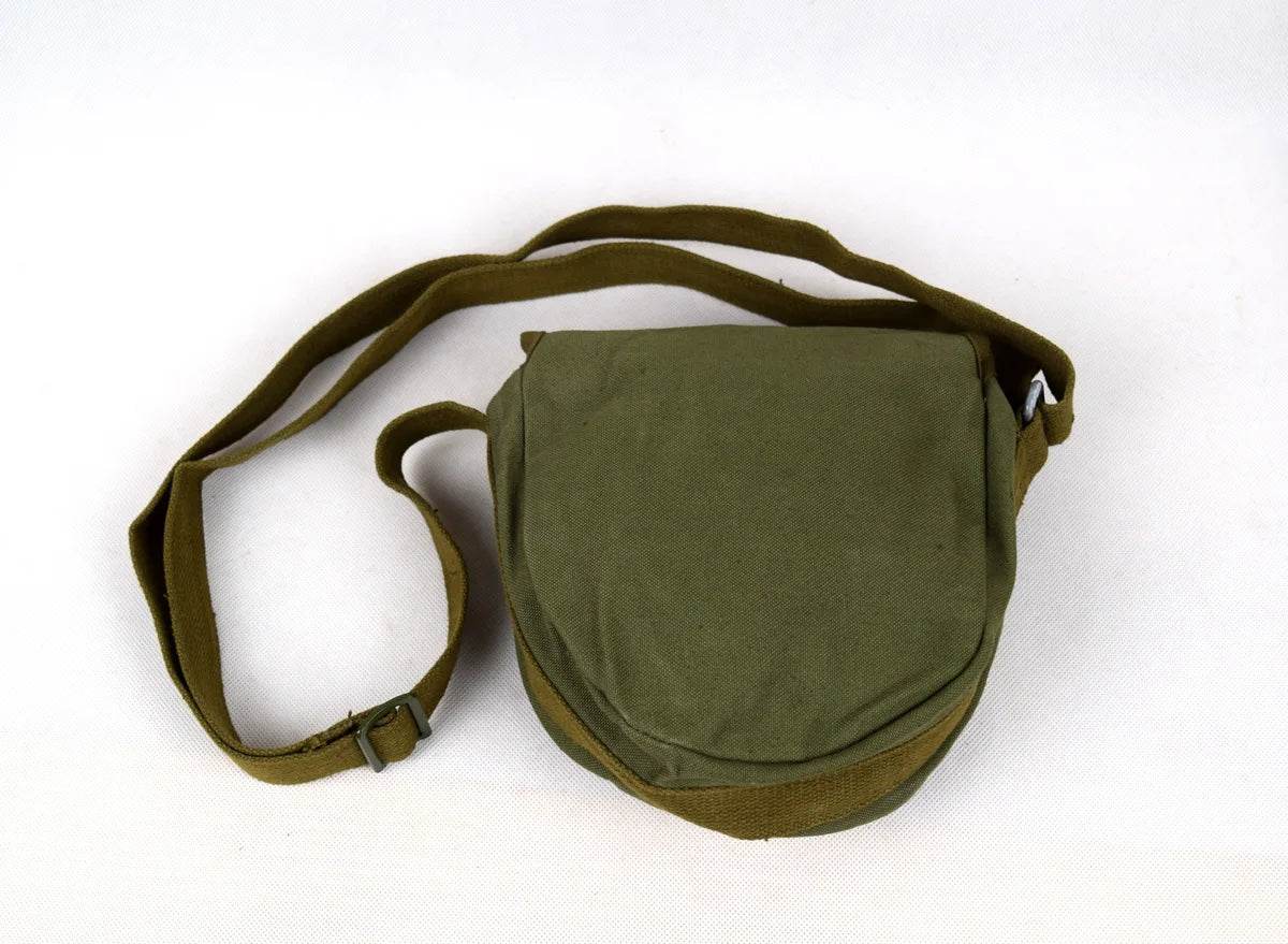 Original Military Vietnam War Chinese 7.62mm Type 56 Drum Mag Pouch - Military-Outdoors.com