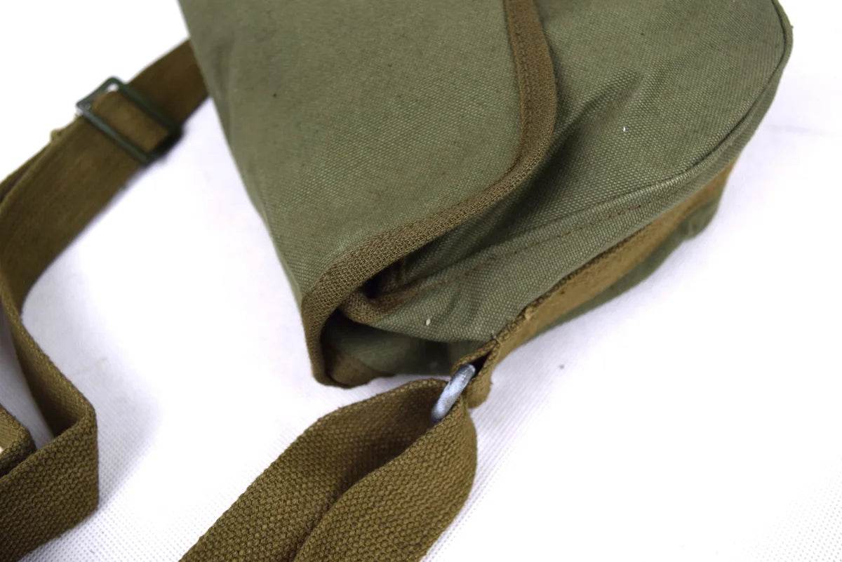 Original Military Vietnam War Chinese 7.62mm Type 56 Drum Mag Pouch - Military-Outdoors.com