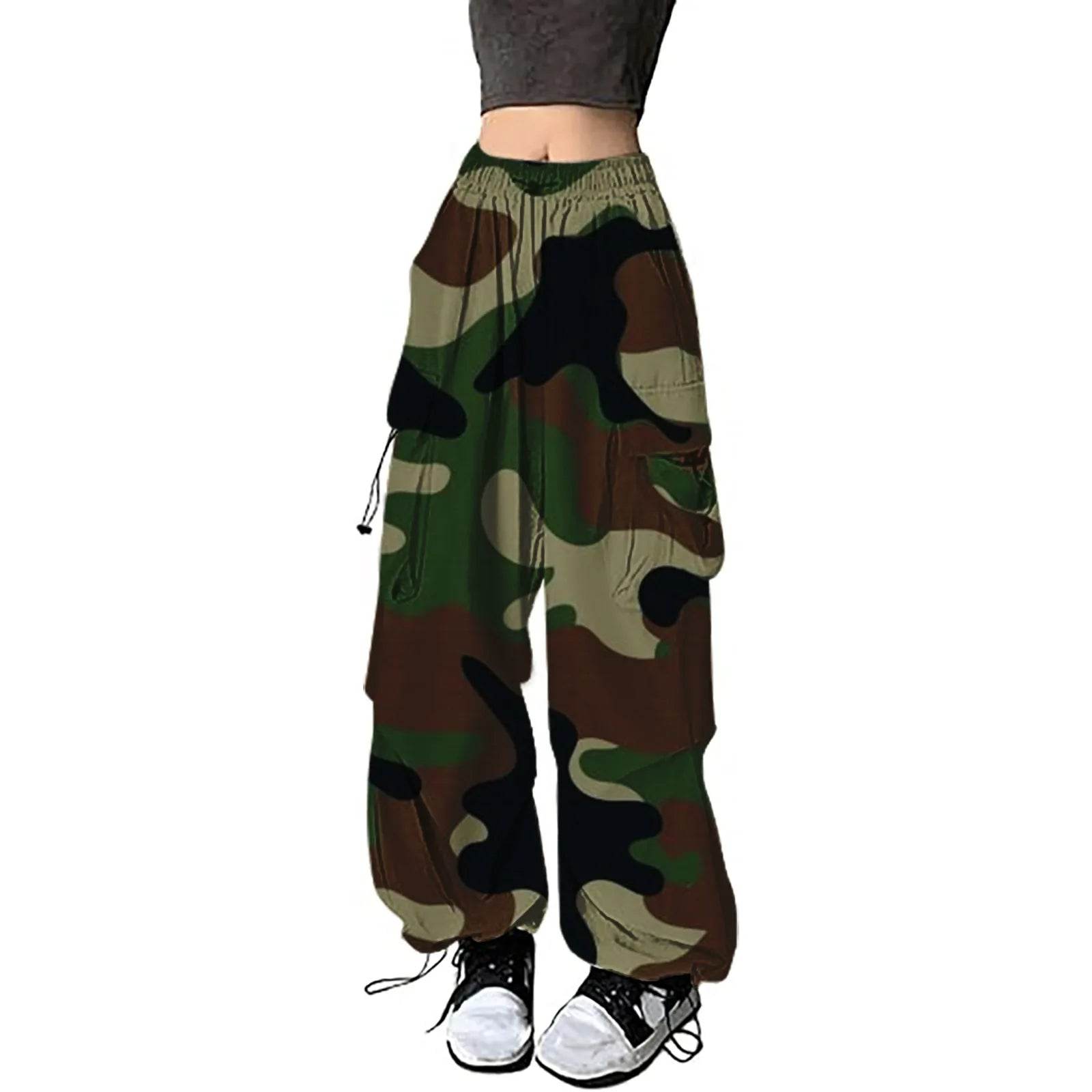 Vintage Camouflage Cargo Pants for Women - Military-Outdoors.com