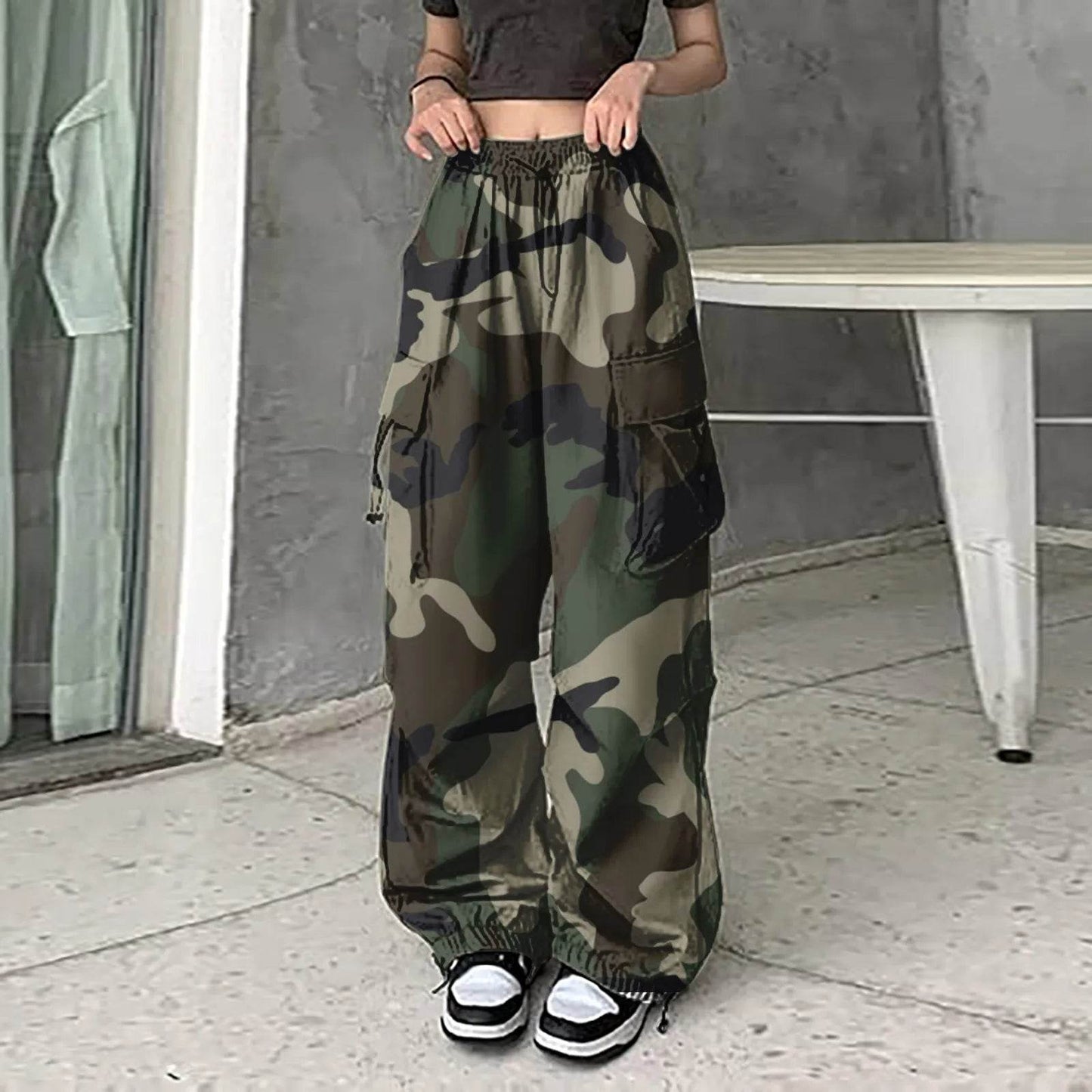 Vintage Camouflage Cargo Pants for Women - Military-Outdoors.com