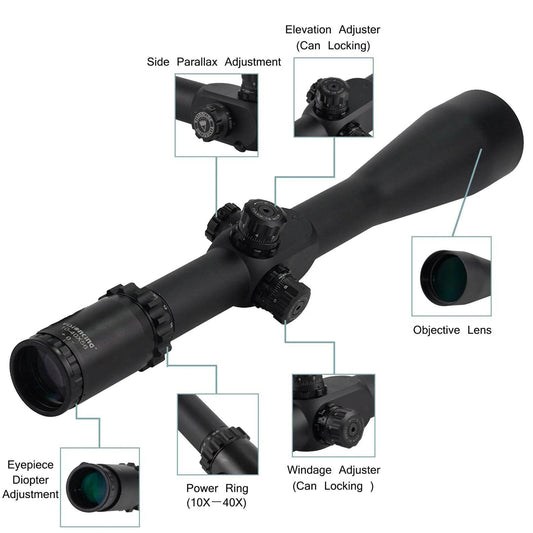 40x56 T Military Riflescope Long Range Sniper Aim - Military-Outdoors.com