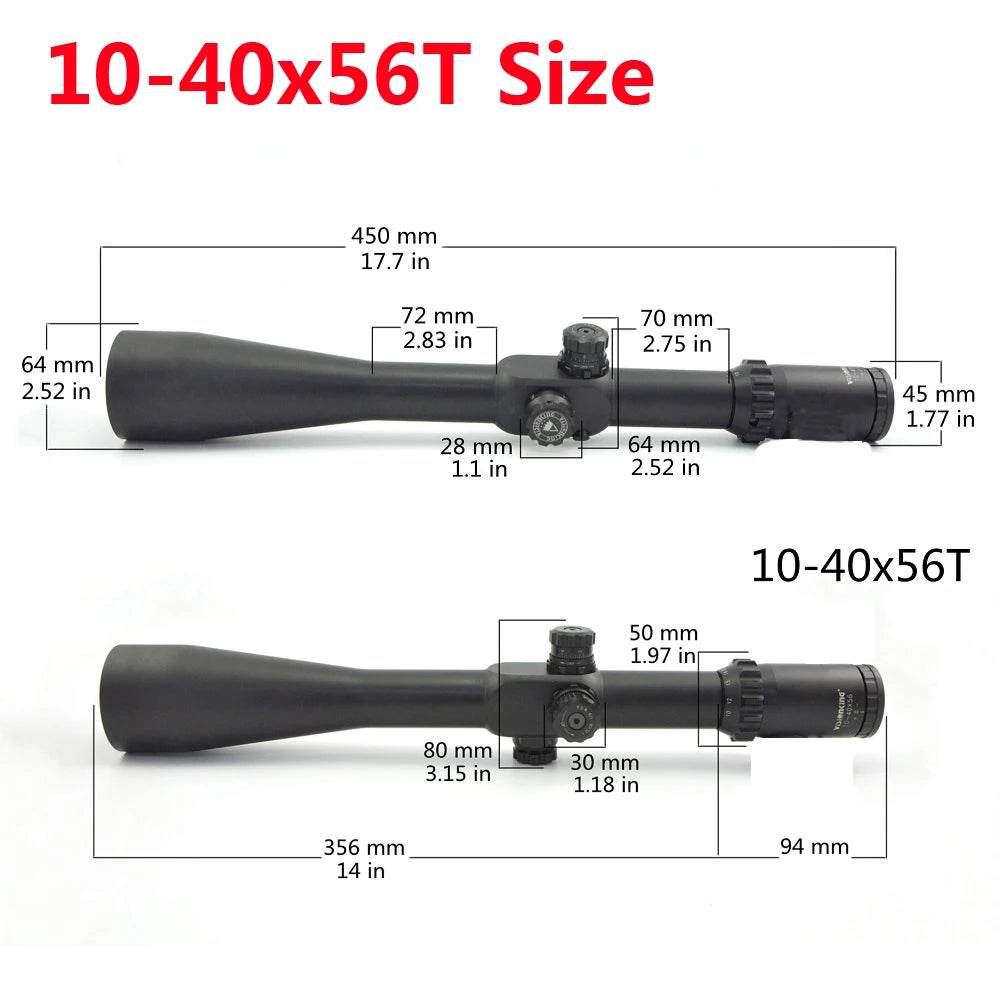 40x56 T Military Riflescope Long Range Sniper Aim - Military-Outdoors.com