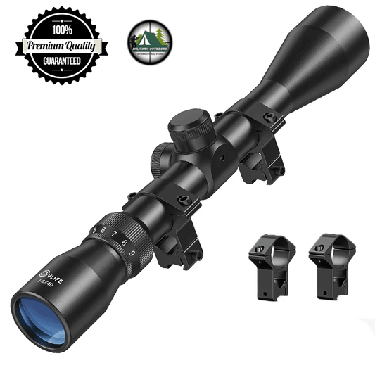 Tactical Rifle Scopes 3X-9X Magnification - Military-Outdoors.com