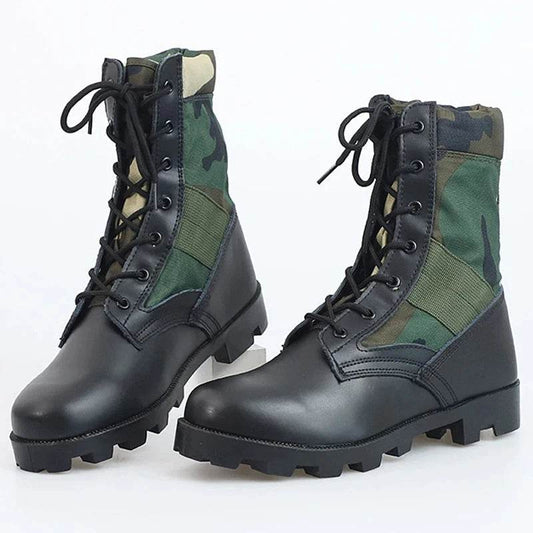 Waterproof Tactical Combat Desert Ankle Boots - Military-Outdoors.com