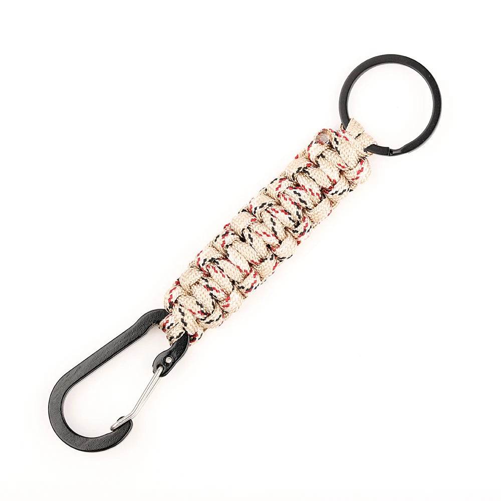 1PC Outdoor Survival Kit Parachute Cord Keychain - Military-Outdoors.com