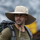 Military-Outdoors Wide Brim Cowboy Hats for Adventure