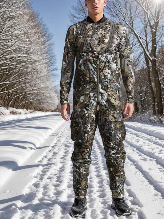 Winter Camouflage Overall For Men - Military-Outdoors.com
