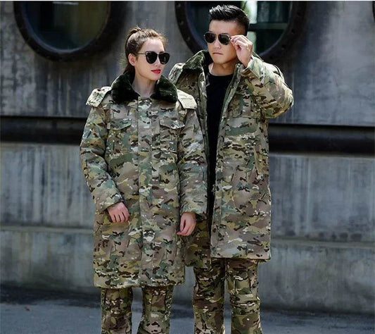 Military-Style Winter Cotton Coat for Outdoor Adventures - Military-Outdoors.com
