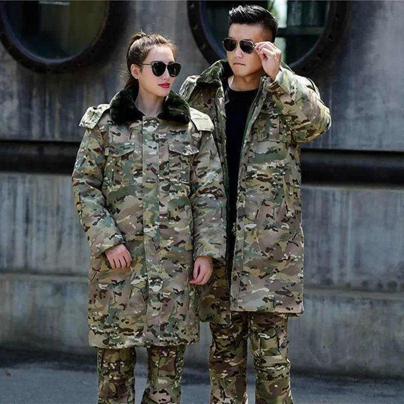 Military-Style Winter Cotton Coat for Outdoor Adventures - Military-Outdoors.com
