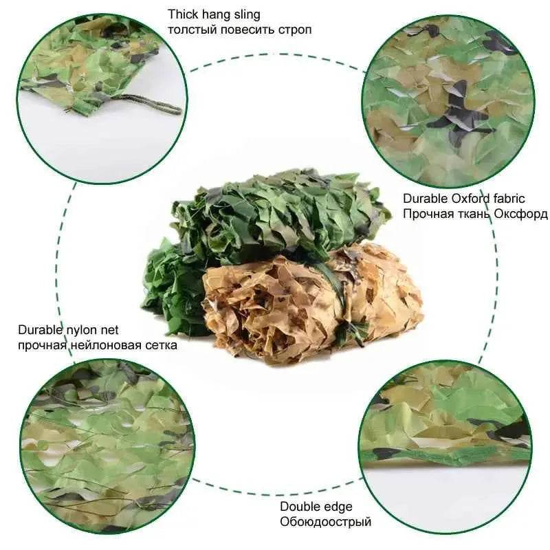 Woodland Camouflage Netting for Military Use - Military-Outdoors.com